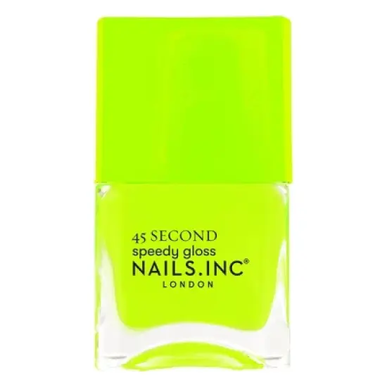 Nails Inc. 45 Second Speedy Gloss Quick Drying Neon Nail Polish - 0.47 fl oz image {7}