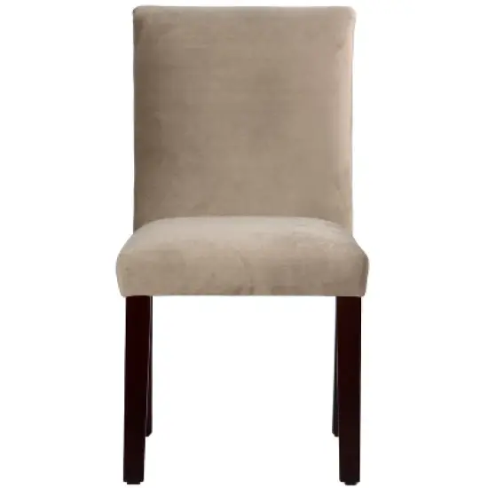 Velvet Parsons Dining Chair - Threshold image {16}