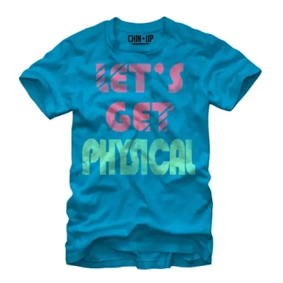 Women's CHIN UP Let's Get Physical Boyfriend Tee image {3}