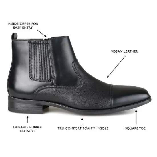 Vance Co. Men's Medium and Wide Width Alex Chelsea Boot image {7}