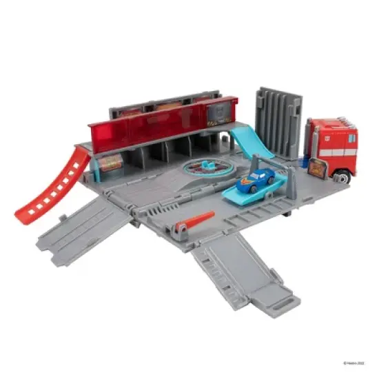 Micro Machines Optimus Prime Transformers Hauler Playset image {2}