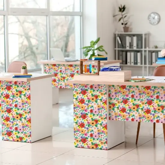 Teacher Created Resources&reg; Peel and Stick Decorative Paper Roll, 17-1/2" x 10 ft, Wildflowers image {3}