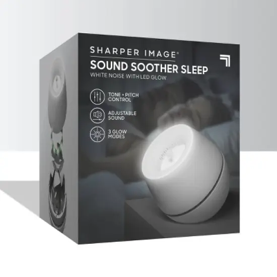 Sharper Image Sound Soother Wind White Noise with LED image {4}