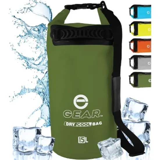 Enthusiast Gear Roll Top Floating Cooler Dry Bag &ndash; 18 Cans &ndash; 15L image {11}