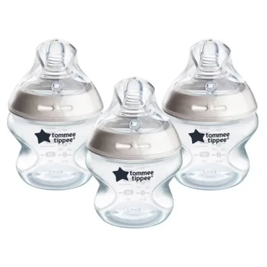 Tommee Tippee Natural Start Slow-Flow Breast-Like Nipple Anti-Colic Baby Bottle - 5oz image {9}