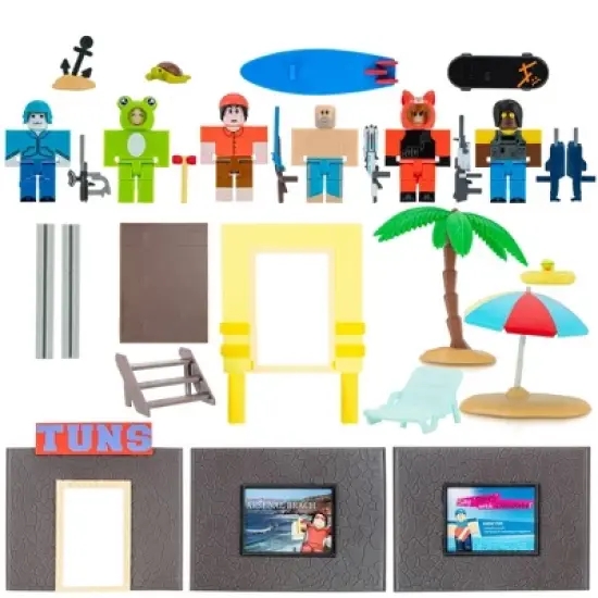 Roblox Action Collection - Arsenal: Operation Beach Day Deluxe Playset (Includes Exclusive Virtual Item) image {2}