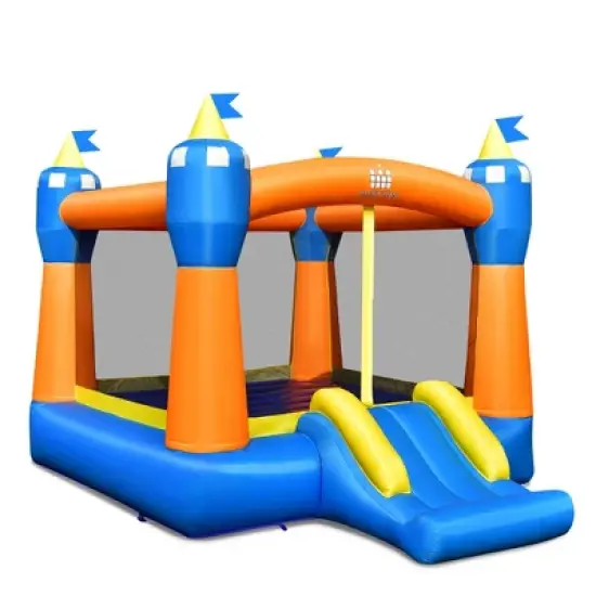 Inflatable Bounce House Kids Magic Castle w/ Large Jumping Area With 550W Blower image {7}