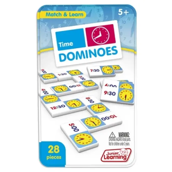 Junior Learning Time Dominoes, 2 Sets image {1}