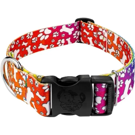 Country Brook Petz 1 1/2 Inch Deluxe Trippy Doggo Dog Collar image {5}