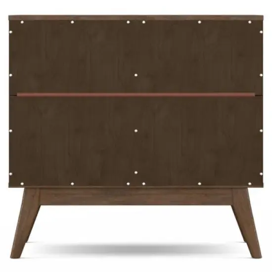 WyndenHall Wright Wine Cabinet Rustic Natural Aged Brown: Storage for 12 Bottles, Stemware Rack image {3}