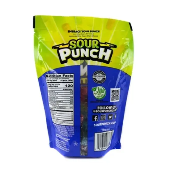 Sour Punch Assorted Flavor Bites Candy - 9oz image {1}