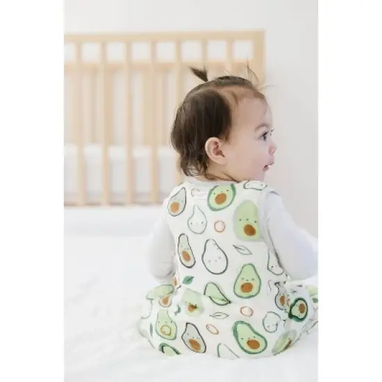 Loulou Lollipop Muslin Sleep Sack Wearable Blanket - Avocado 3-12 Months image {4}