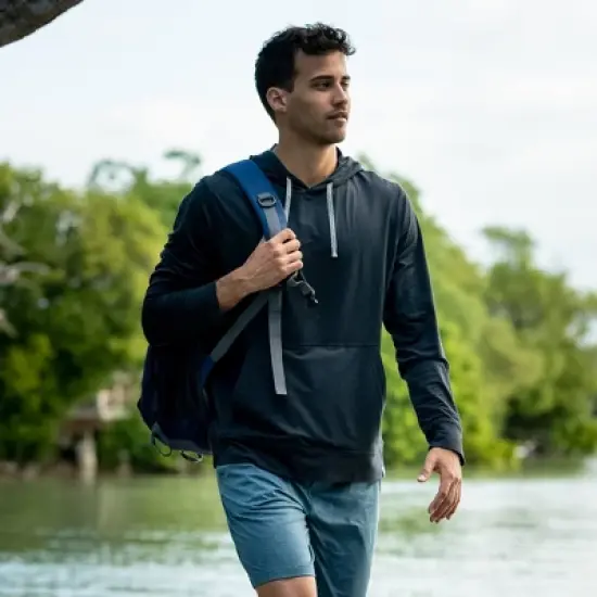 Free Country Men's Lightweight Sueded Hoodie image {3}