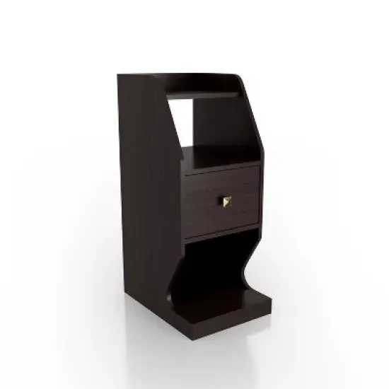 Diehle 3 Open Shelves Nightstand - miBasics image {3}