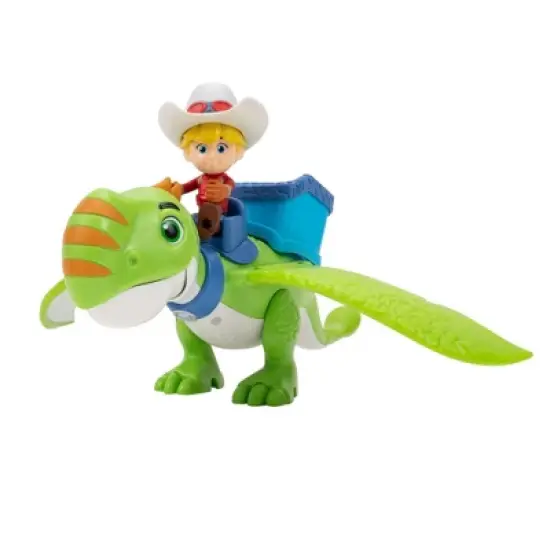 Dino Ranch Jon and Flying Thunderbolt Figures image {1}