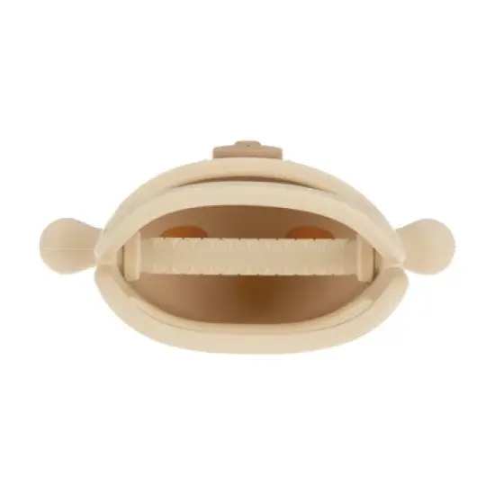 Nuby Silicone Wrist Grip Teething Mitten - Brown Bear image {3}