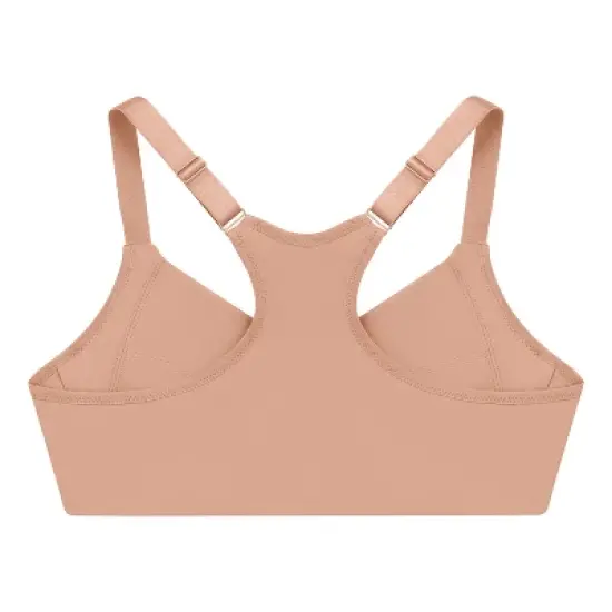 Glamorise Womens Front-Closure Smoothing WonderWire Underwire Bra 1247 Cappuccino image {4}