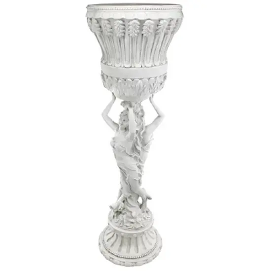 Design Toscano Les Filles Joyeuses Neoclassical Pedestal Urn image {1}