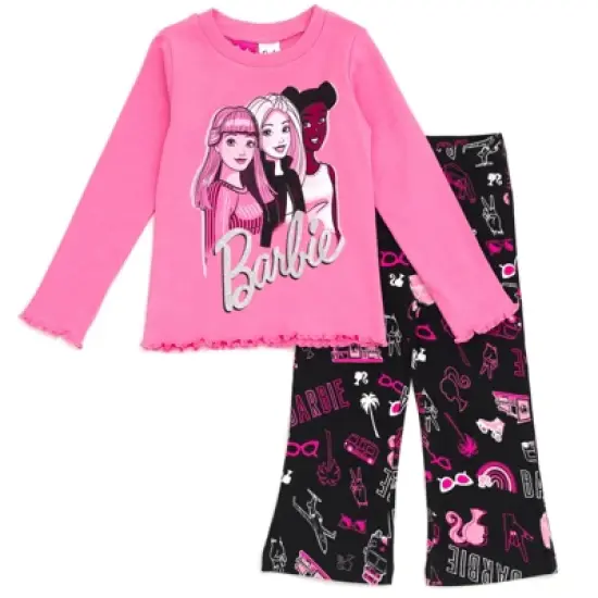 Barbie Girls T-Shirt and Pants Toddler to Big Kid image {5}