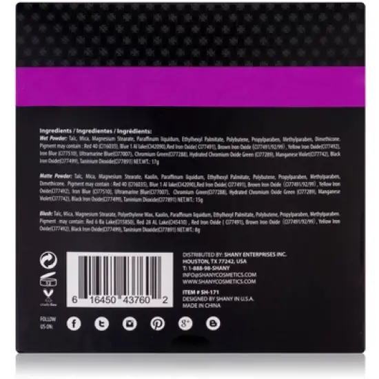 SHANY Woke Up Like This Makeup Kit image {4}