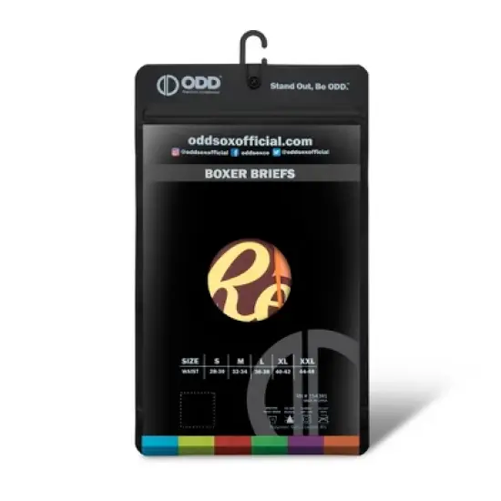 Odd Sox, Reese's Peanut Butter Cups, Novelty Boxer Briefs For Men, Xx-Large image {4}