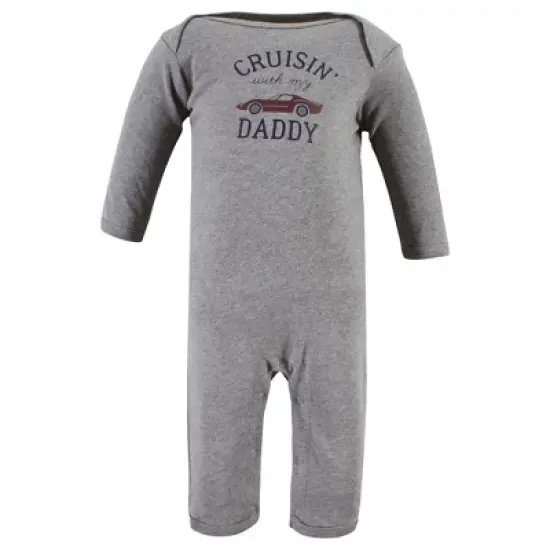 Hudson Baby Infant Boys Cotton Coveralls, Cars image {2}