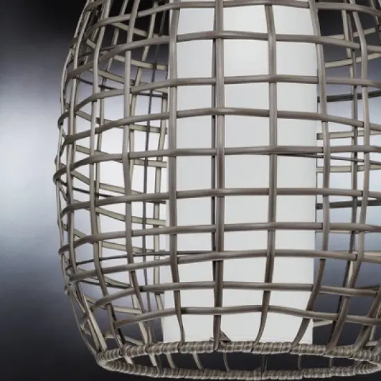 Urban Ambiance Luxury Bohemian Outdoor Pendant 16''H x 12''W,  Midnight Black Finish,  Cleveland Collection, UHP1280 image {5}