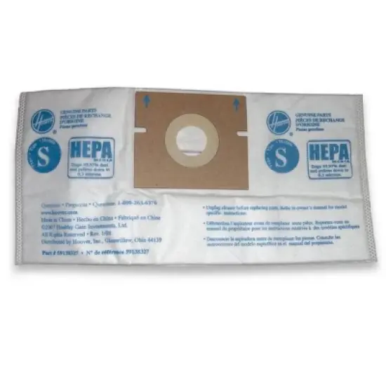 Hoover Type S HEPA Bag (4-Pack) 4010808S image {2}