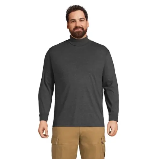 Lands' End Men's Super-T Turtleneck image {7}