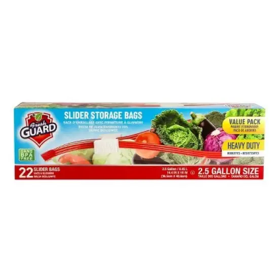 Slider Storage Bags, Zippered Fresh-keeping Bag, Heavy Duty Food Sorting Storage Bag, Food Preservation Sealed Bag image {8}
