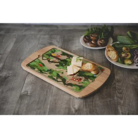 Toscana Disney Lion King Simba, Timon, Pumbaa Billboard Glass Top Serving Tray image {2}