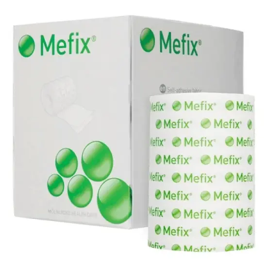 Mefix Perforated Dressing Retention Tape - with Liner - 2 in. x 11 yds., 1 Roll image {1}