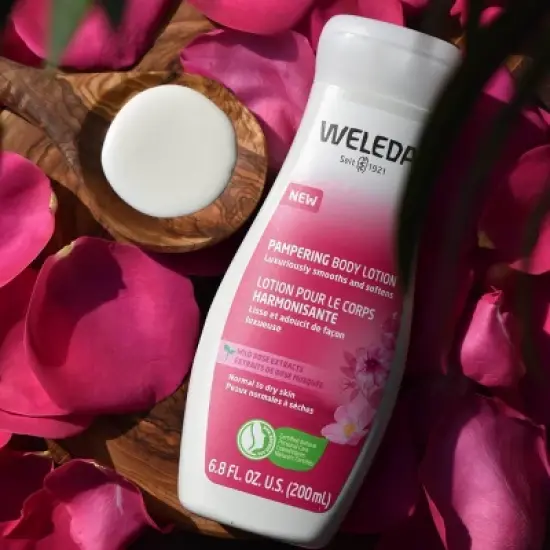 Weleda Pampering Wild Rose Body Lotion - 6.8 fl oz image {2}