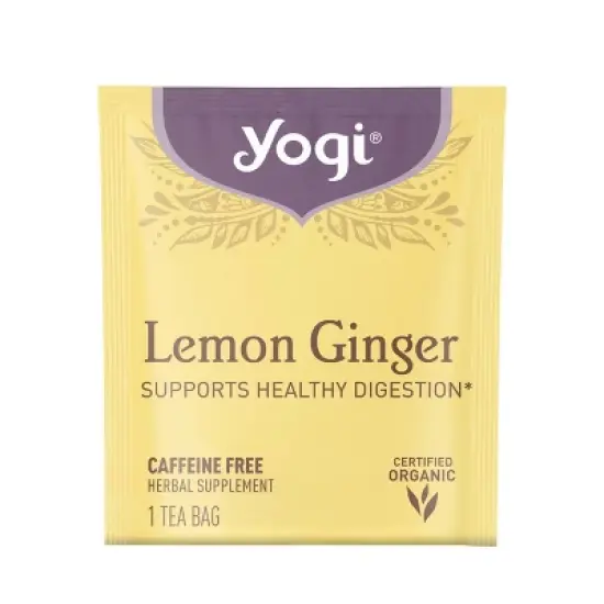 Yogi Tea Lemon Ginger Tea Bags - 16ct image {5}