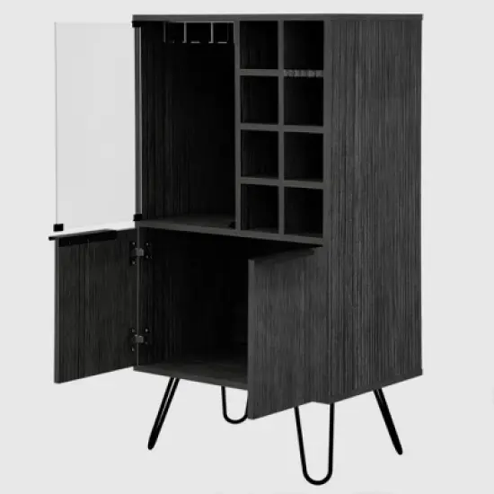 Aster Bar Cabinet Smokey Oak - RST Brands image {4}