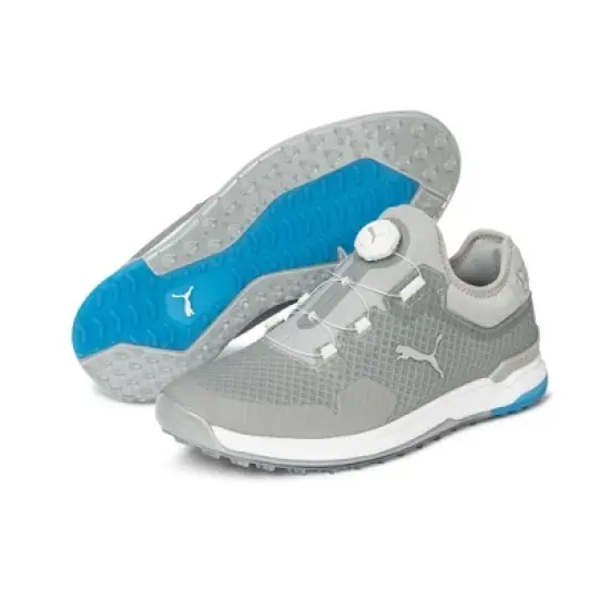 Puma Men's Proadapt Alphacat Disc Golf Shoes Silver/Blue image {3}