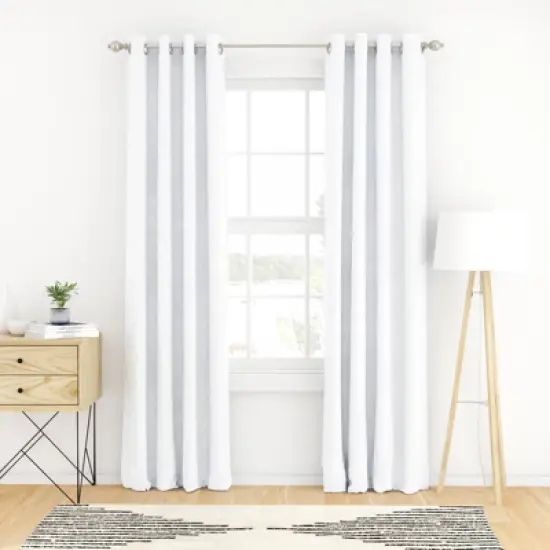 2 Panel Thermal-Insulated 100% Total Blackout Grommet Window Curtains - Becky Cameron (Set of 2) image {8}