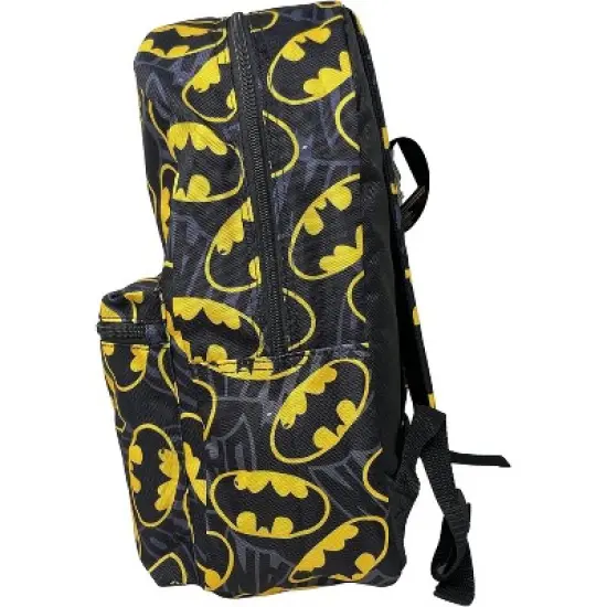 DC Comics Batman Logo 16 Inch Backpack image {2}