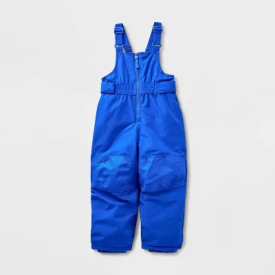 Toddler Solid Snow Bib - Cat & Jack&trade; Royal Blue image {4}