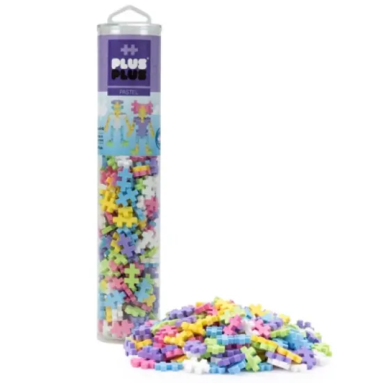 Plus-Plus Plus-Plus 240-Piece Tube, Pastel image {1}