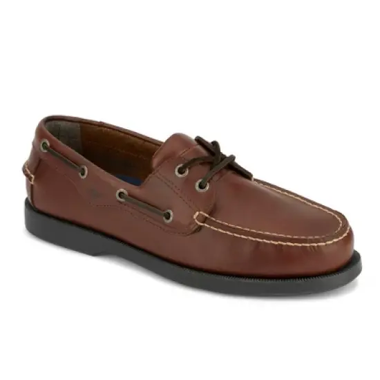 Dockers Mens Castaway Leather Casual Classic Boat Shoe - Wide Widths Available image {6}