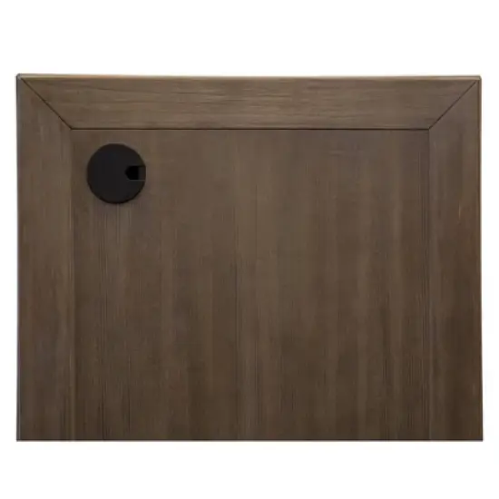 Carson Double Pedestal Desk Brown - Martin Furniture image {2}