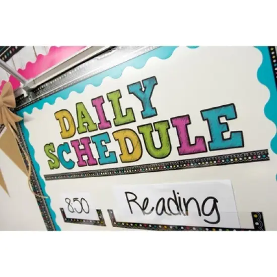 Teacher Created Resources&reg; Chalkboard Brights Bold Block 3" Magnetic Letters, 55 Pieces image {2}