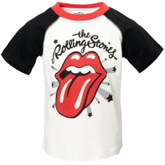 Rolling Stones 3 Pack Raglan Graphic T-Shirts White/Gray/Red image {2}