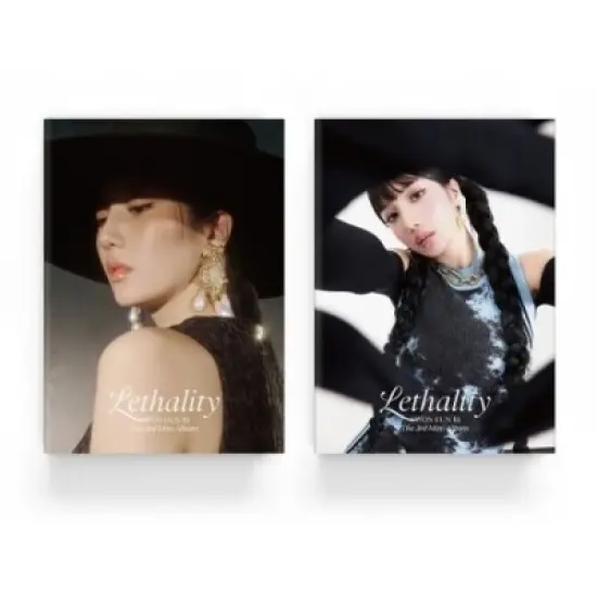 Kwon Eunbi - Lethaltiy - incl. Book Cover, 52pg Photobook, 20pg Booklet, 2 Photocards, Message Card + Film Photo (CD) image {1}