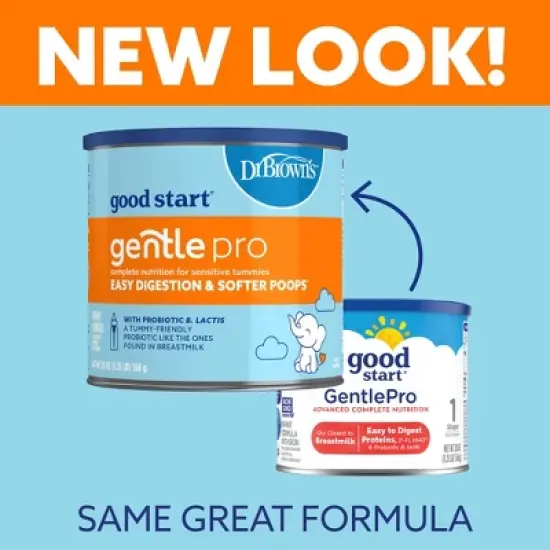 Good Start Dr. Brown's Gentle Pro Powder Formula - 32oz image {4}