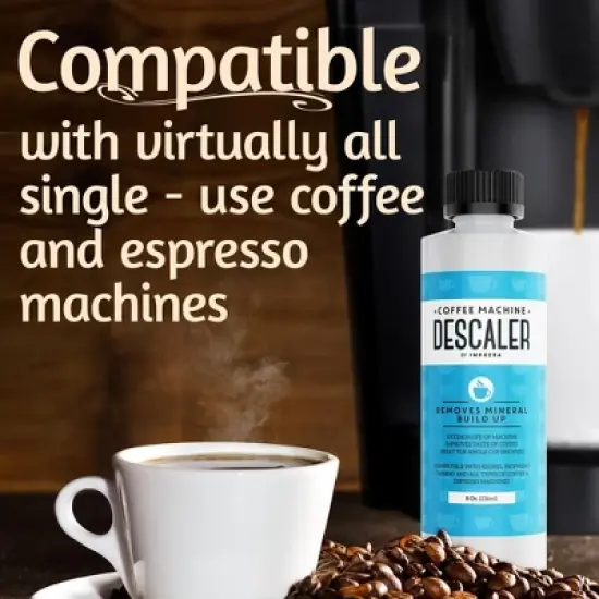 Impresa 3 Pack/6 Uses Coffee Machine Descaler for Virtually All Single Use Coffee and Espresso Machines - Made in the USA image {1}