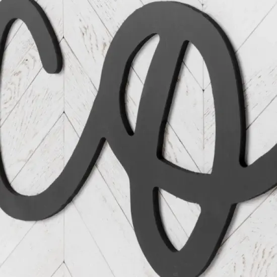 50.5" x 18.5" 5 Hook Shabby Chic Welcome Framed Coat Rack - American Art Decor image {3}