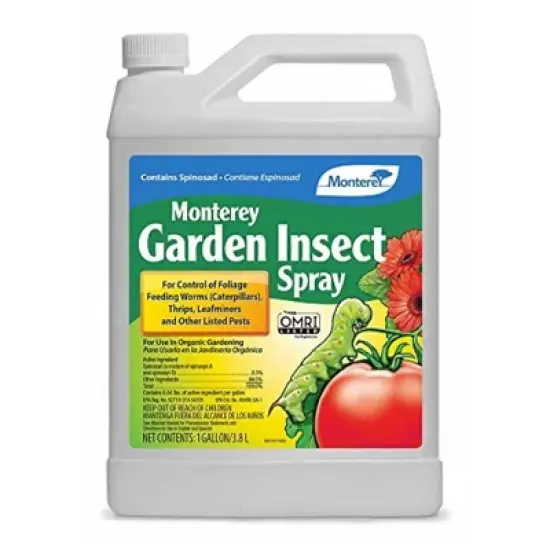 Monterey OMRI Garden Insect Spray with Spinosad, Concentrate image {1}