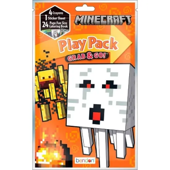Bendon Play Packs Coloring Books - Halloween Minecraft image {3}